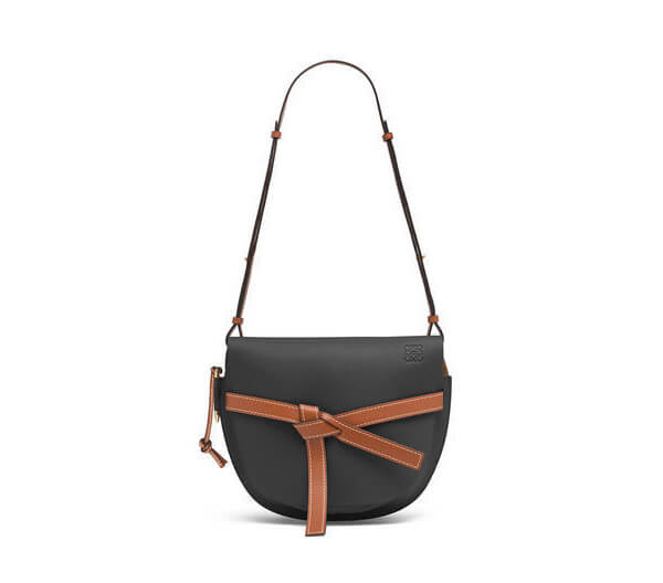 2018-19AW新作 ロエベ スーパーコピー★ロエベ Gate Small Bag Black/Pecan Color